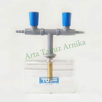 شیر هوا دو طرفه 180 درجه رومیزی