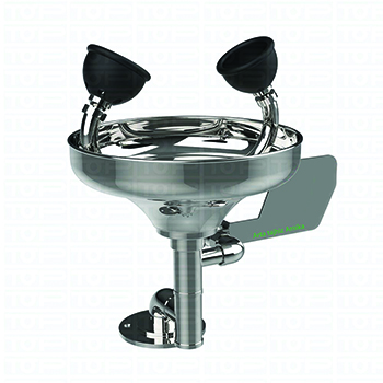 چشم شوی اضطراری رو میزی کامل استیل با پرداخت براق