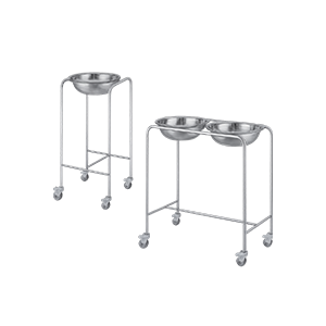 ترالی برس اسکراب تک لگن و دو لگن